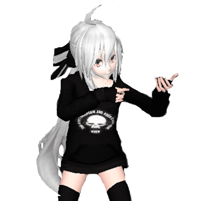 Haku Dark Hoodie SKIN